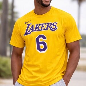 Nike Men's Yellow Lakers Tee